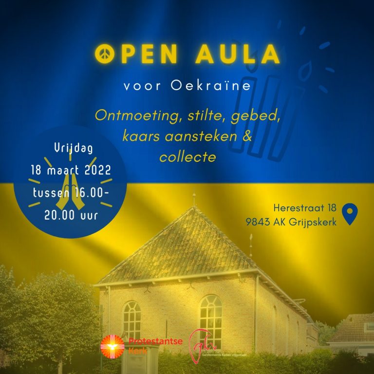Open aula voor Oekraïne