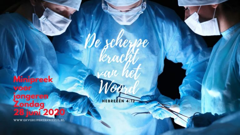 De scherpe kracht van het Woord