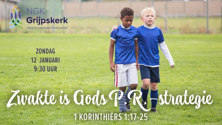 Zondag 12 januari 9:30 uur