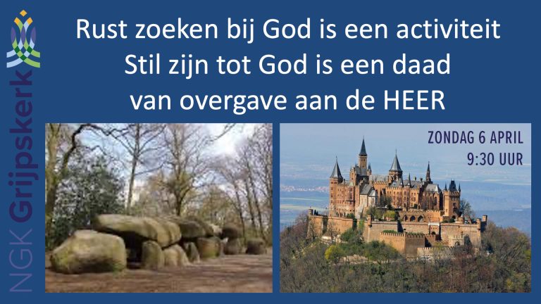 Zondag 13 april 9:30 uur