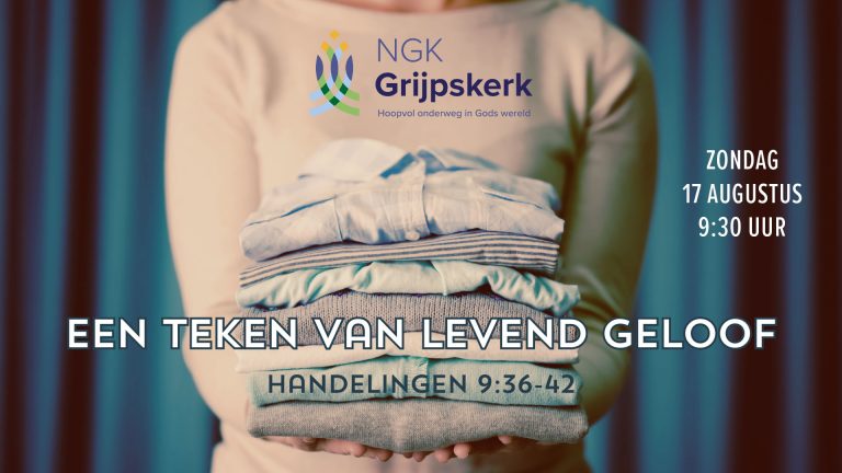 Zondag 17 augustus 9:30 uur