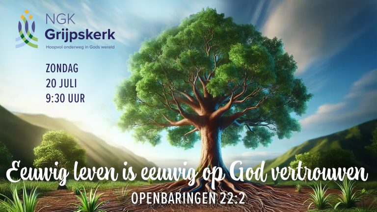 Zondag 20 juli 9:30 uur