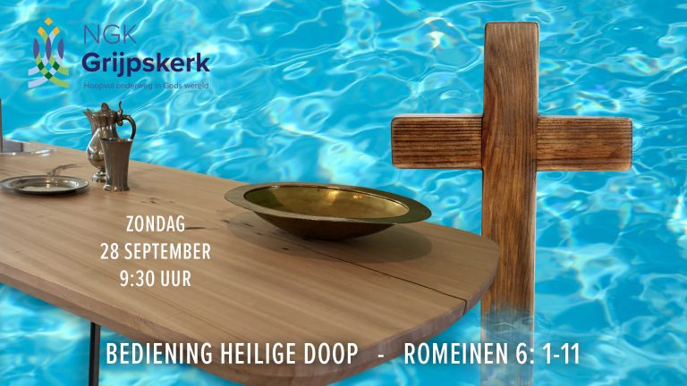 Zondag 28 september 9:30 uur