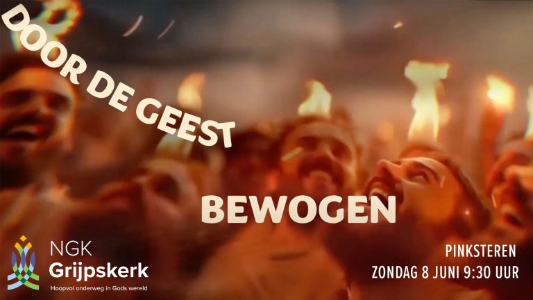 Zondag 8 juni 9:30 uur