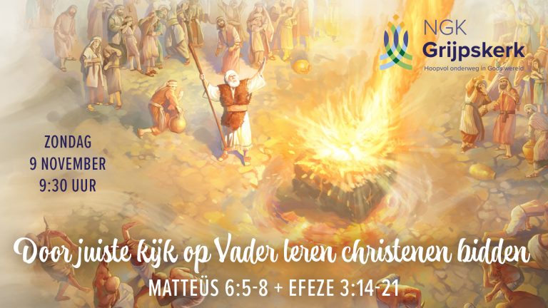 Zondag 9 november 9:30 uur