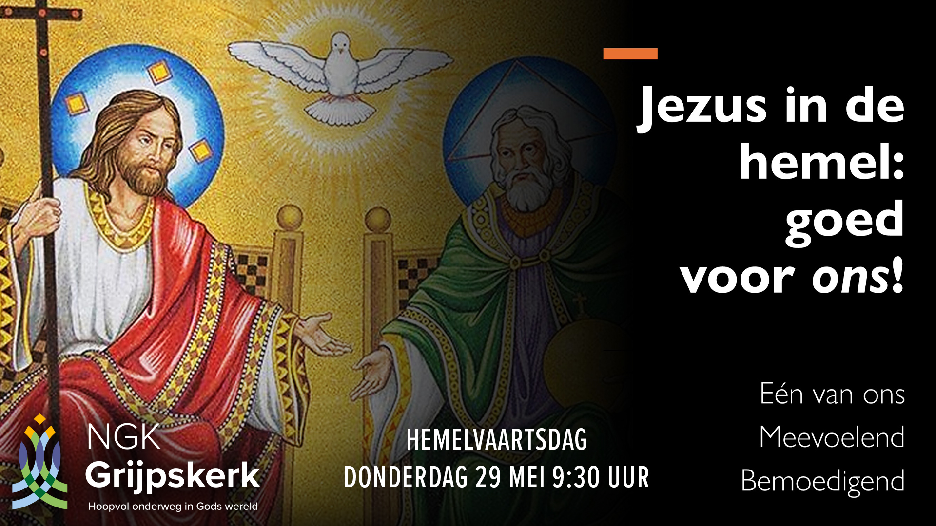 Donderdag 29 mei 9:30 uur