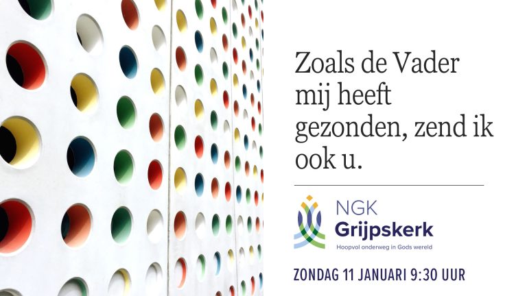 Zondag 11 januari 9:30 uur
