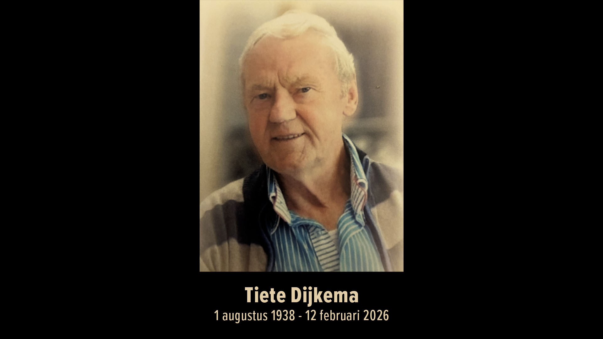 Woensdag 18 februari 12:30 uur