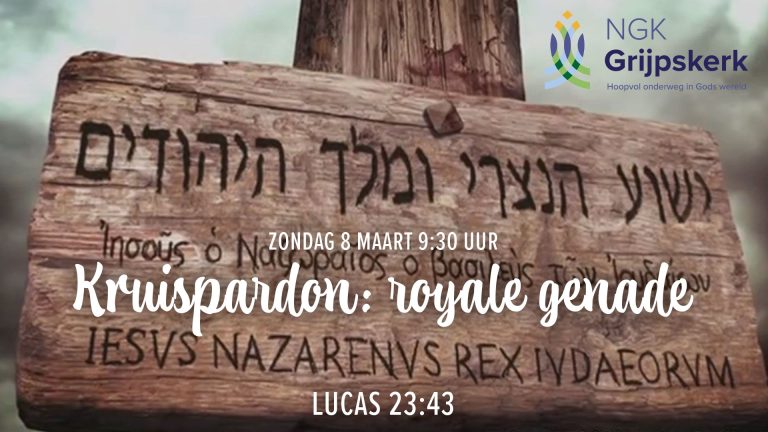 Zondag 8 maart 9:30 uur