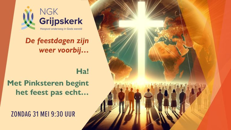 Zondag 31 mei 9:30 uur