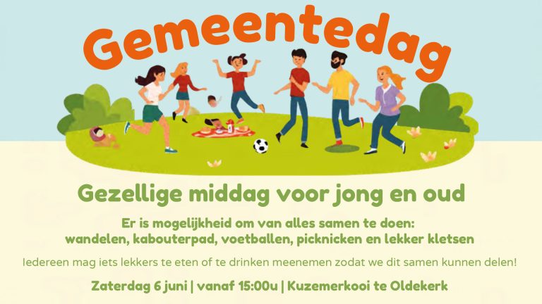 6 juni – Gemeentedag