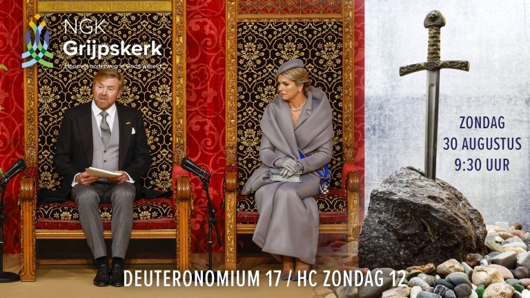 Zondag 30 augustus 9:30 uur